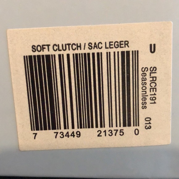 NWT Liz Claiborne soft clutch purse. - Picture 8 of 8